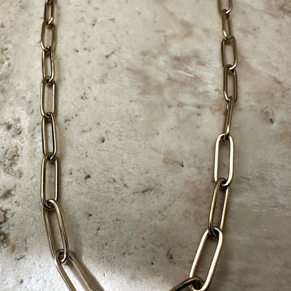 14k Gold Fill Paperclip Chain Adjustable 18”-20” length - Picture 3 of 8